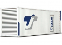 Дизельный генератор Teksan TJ880PE5A в кожухе с АВР
